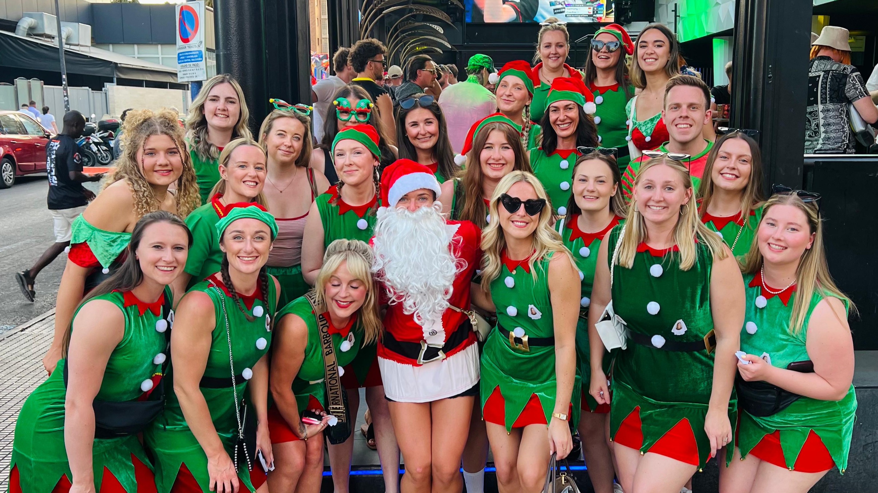 Christmas hen party
